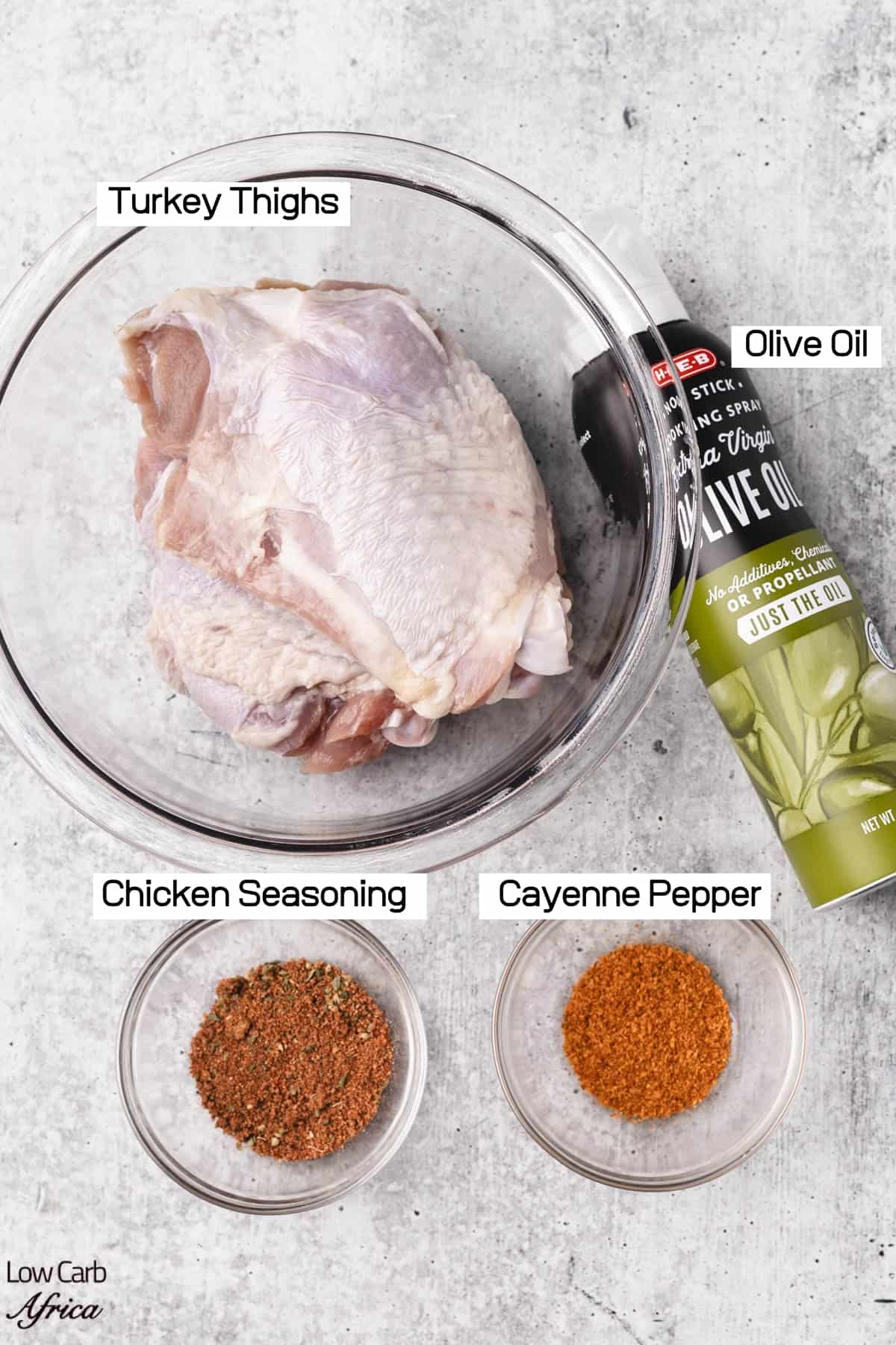 Air Fryer Turkey Thighs Ingredients