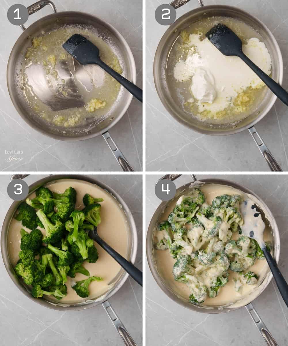 Steps how to make Keto Broccoli casserole
