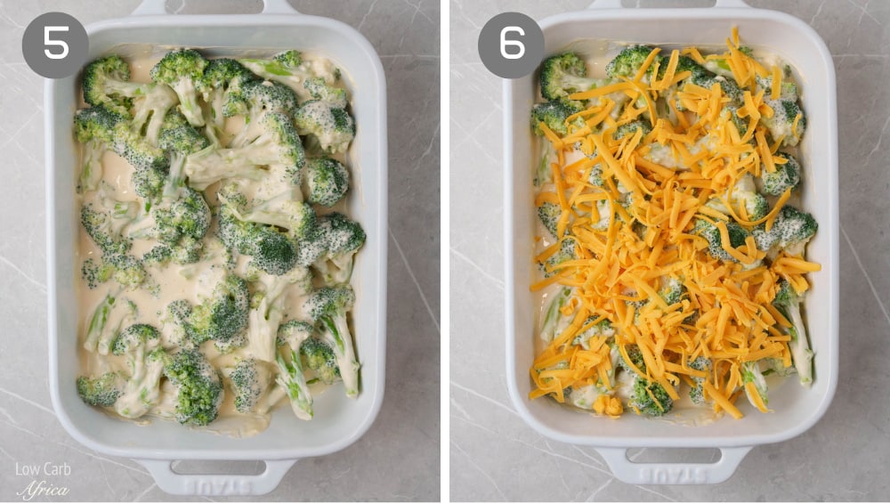 Steps how to make Keto Broccoli casserole