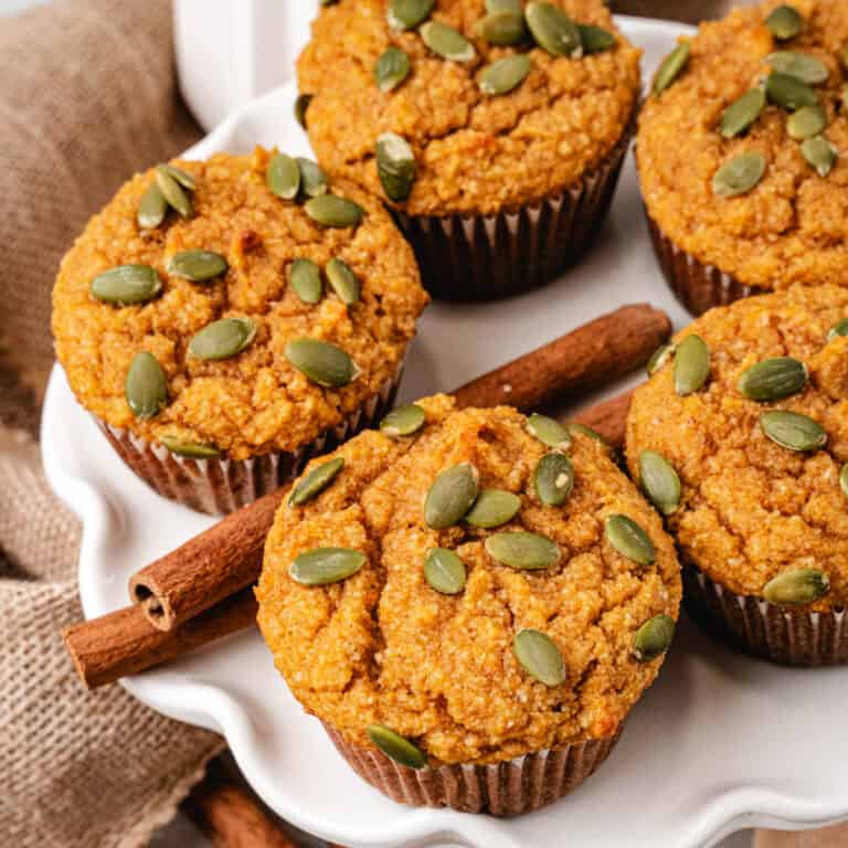 Keto-Pumpkin-Muffins ready to eat