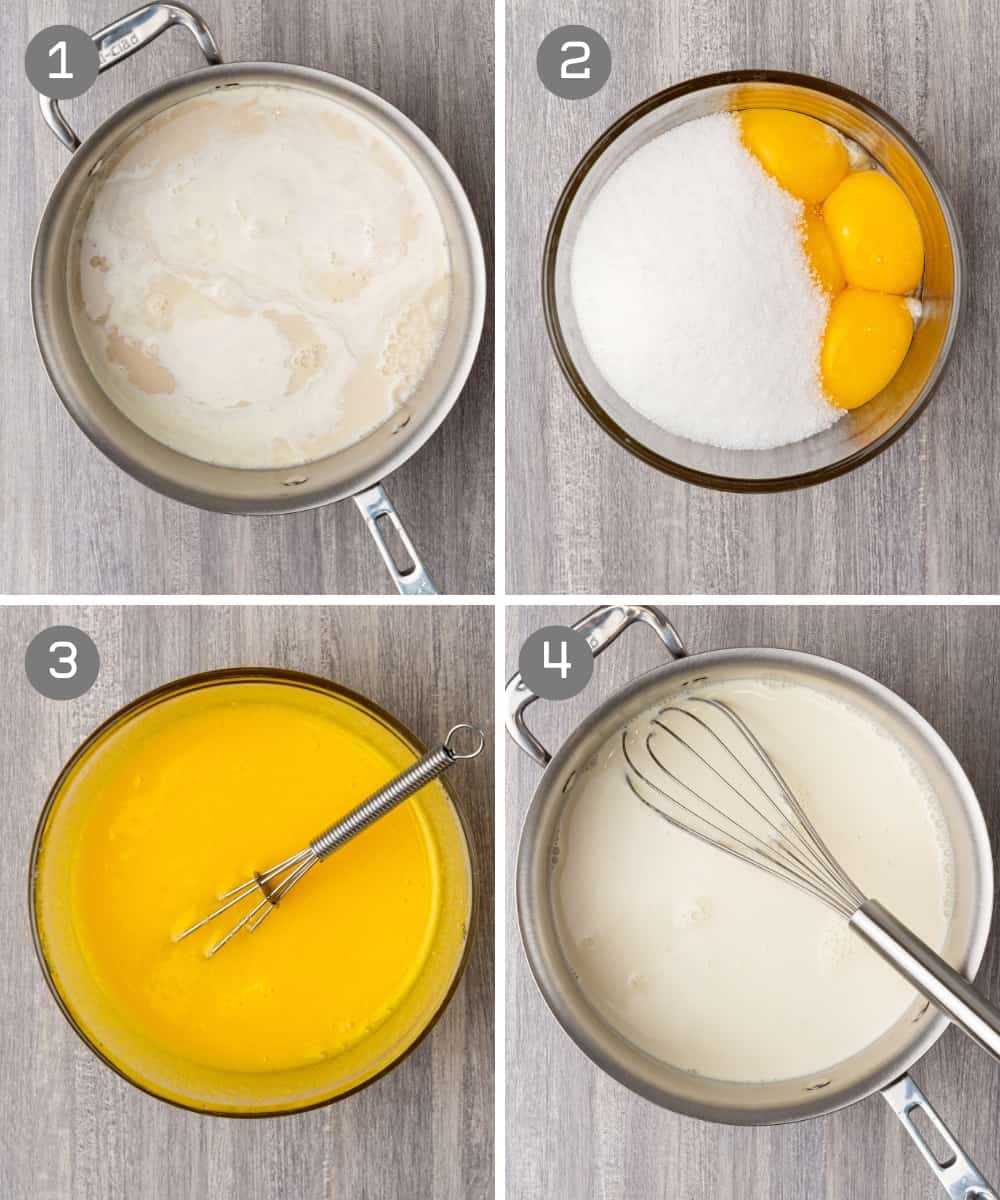 Steps to make a Keto Eggnog