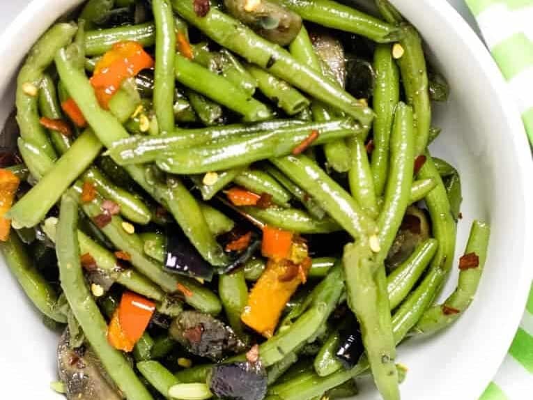main image for sauteed green beans and mushrooms recipe