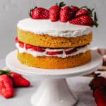 strawberry shortcake ready to eat