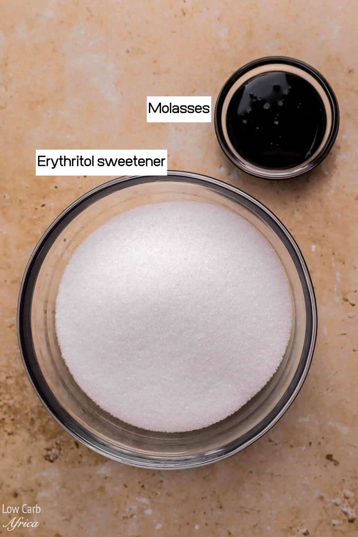 molasses, Erythritol sweetener