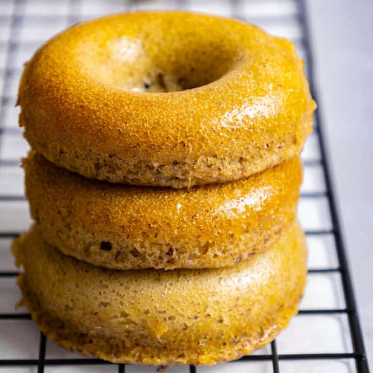 keto donuts ready to serve
