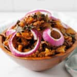 Nkwobi spicy cow leg with onions