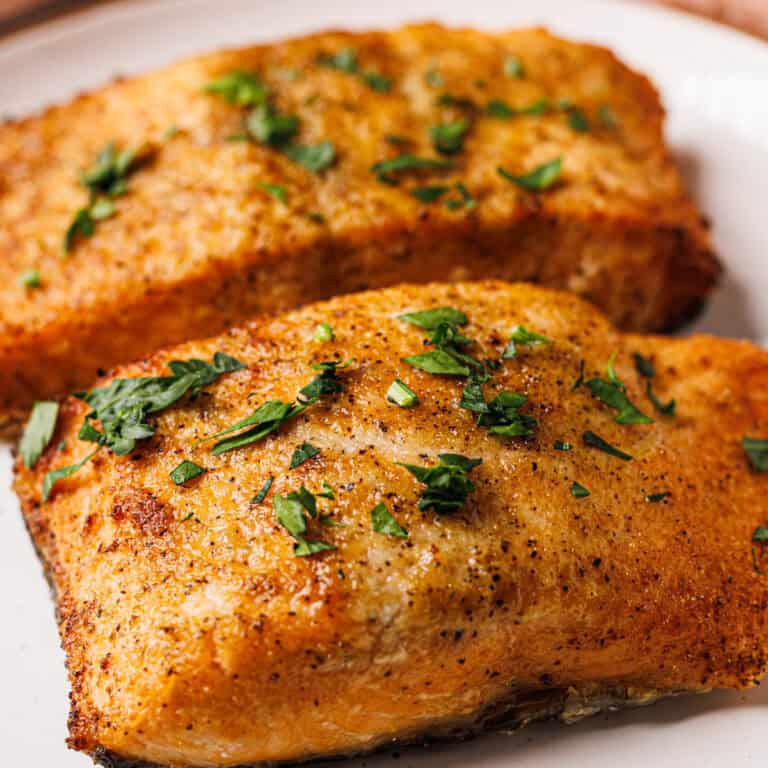 Frozen Salmon In Air Fryer