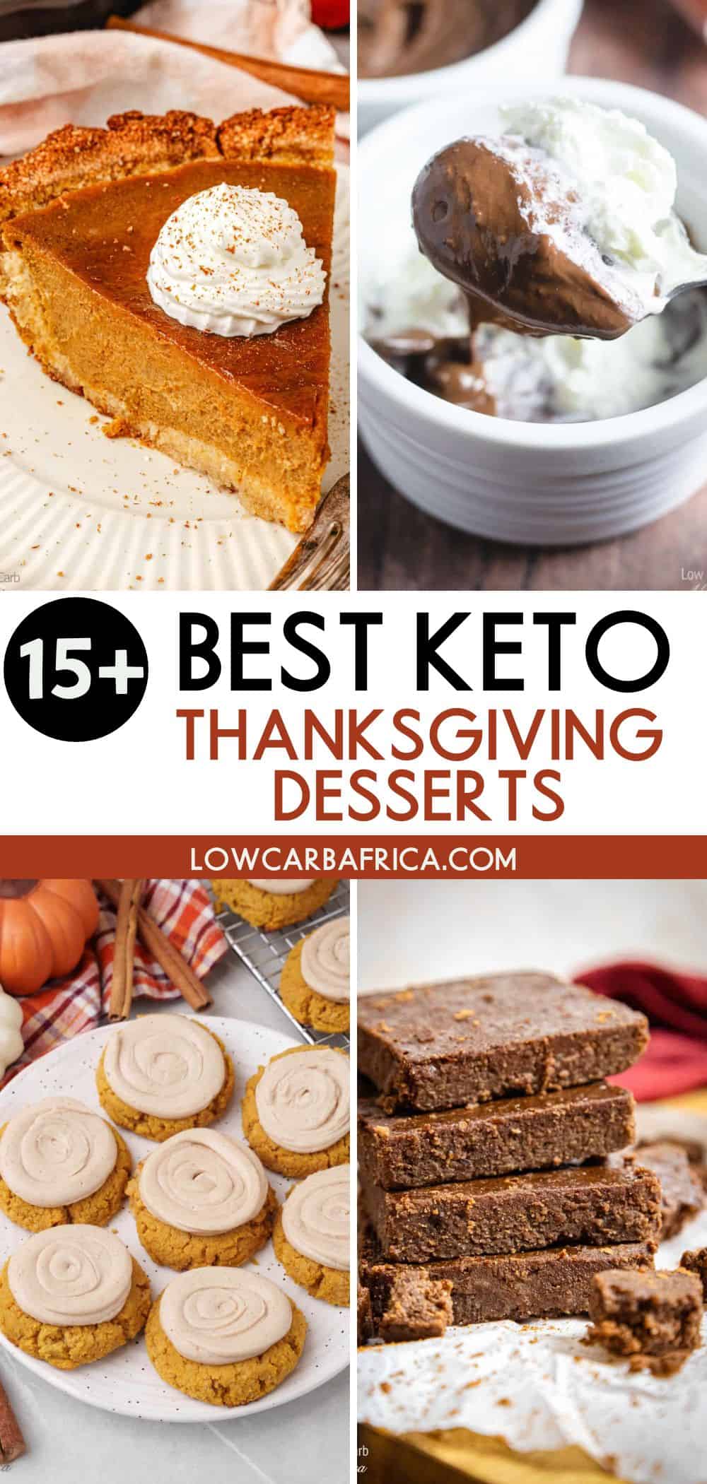 Best Keto Thanksgiving Desserts