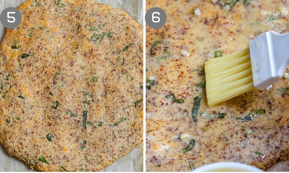 Keto Flatbread Collage 2