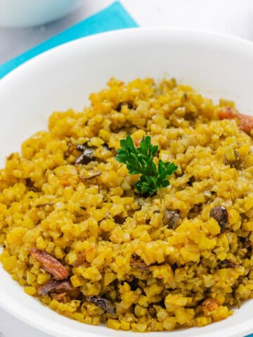 Low Carb Palm Oil Rice