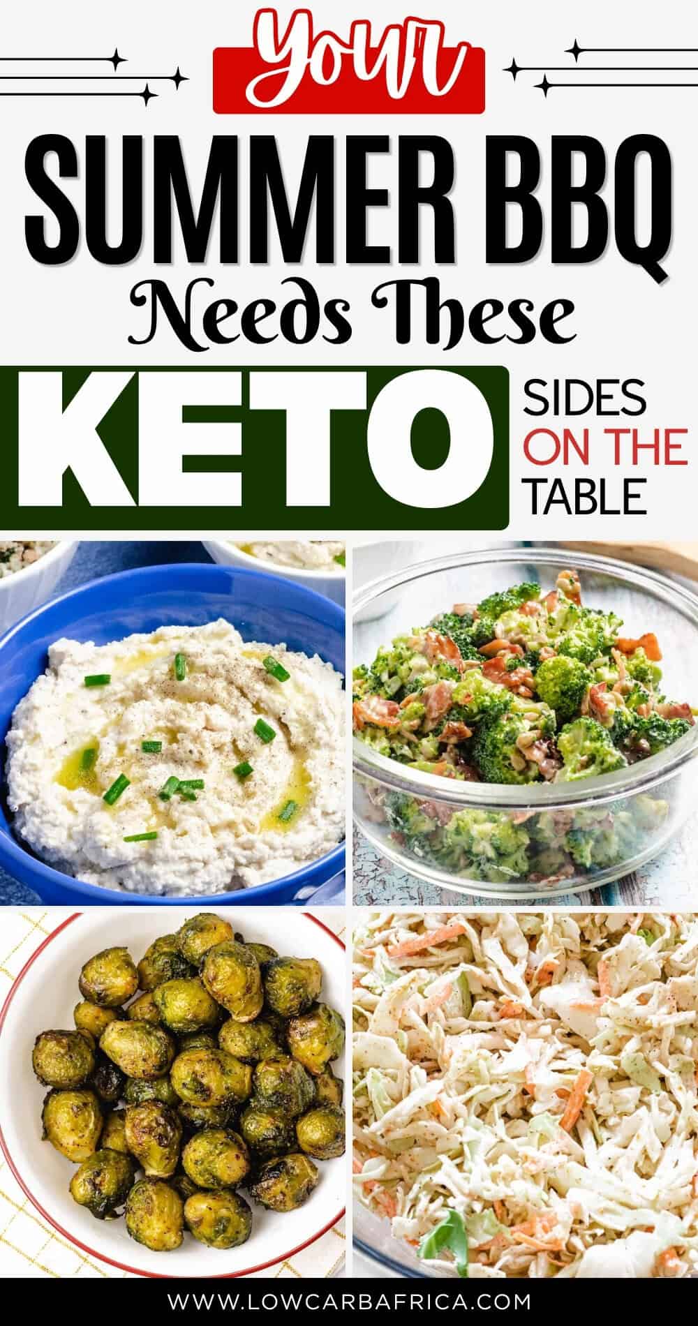 Keto BBQ Sides pinterest