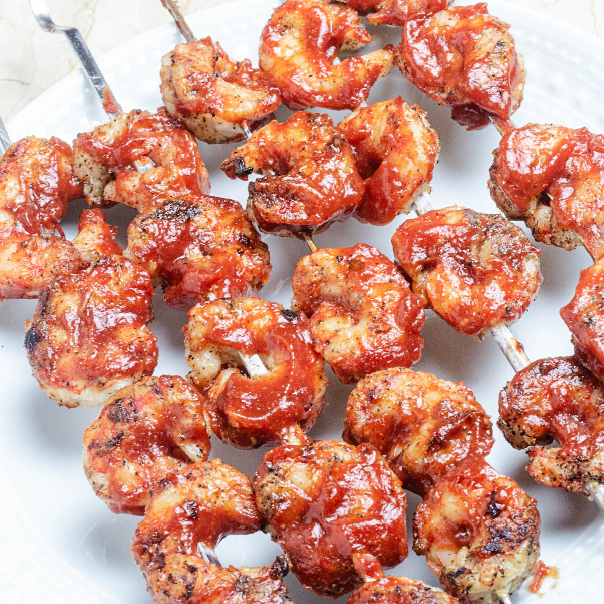 BBQ Grilled Shrimp Skewers