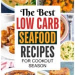 Keto Seafood Recipes-pinterest