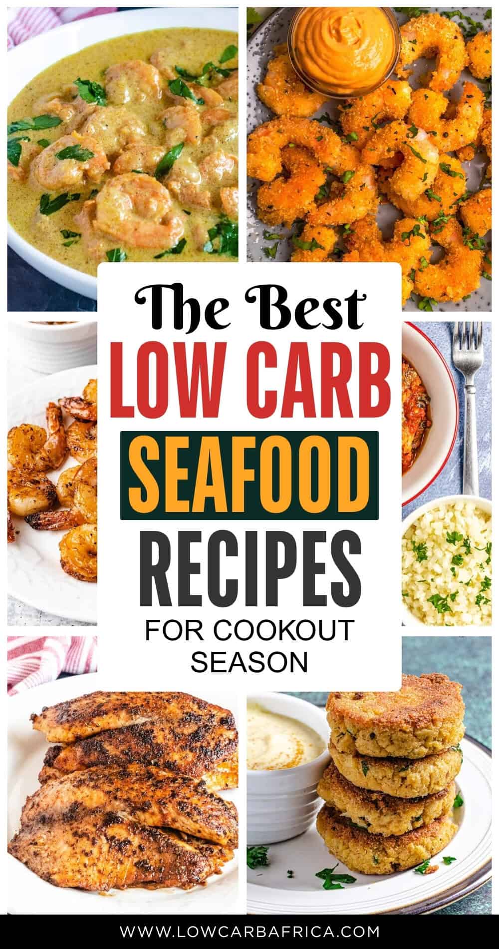 Keto Seafood Recipes-pinterest