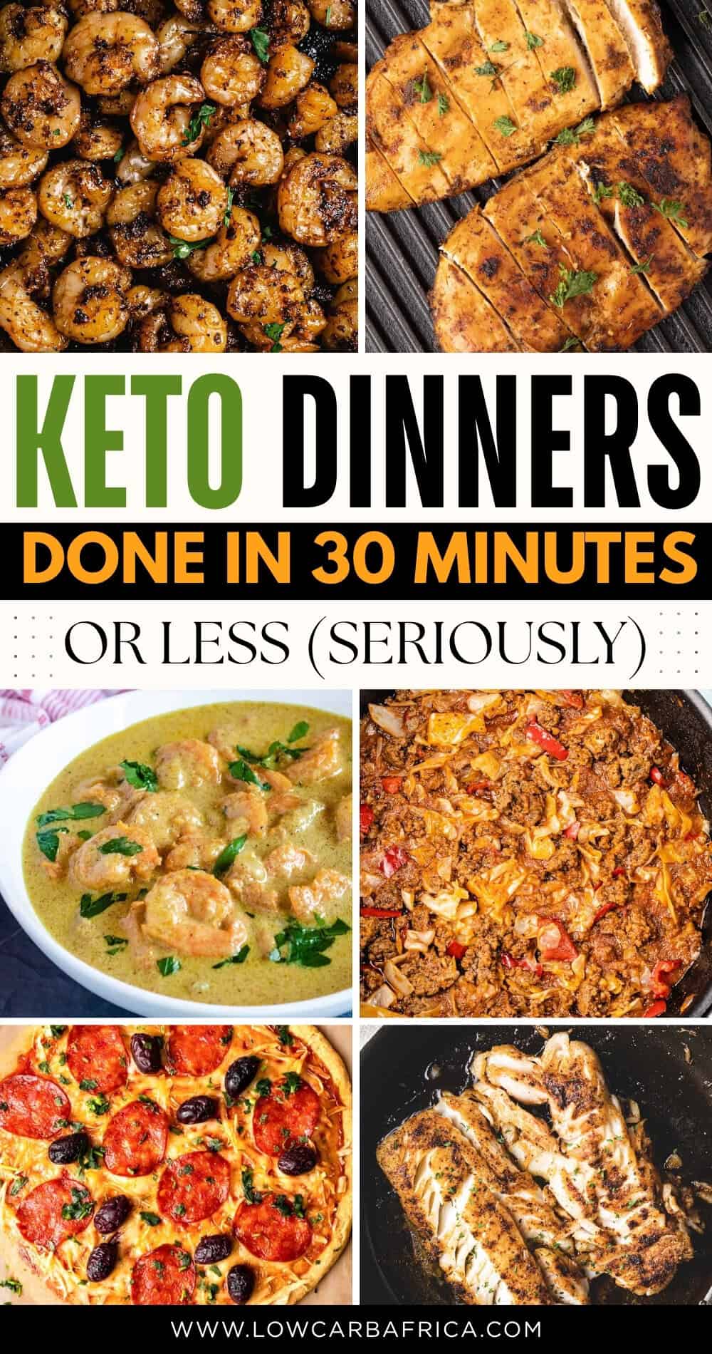 Quick Keto Dinners-pinterest